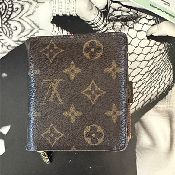 Louis Vuitton Brown Monogram Compact Wallet - Picture 8 of 12